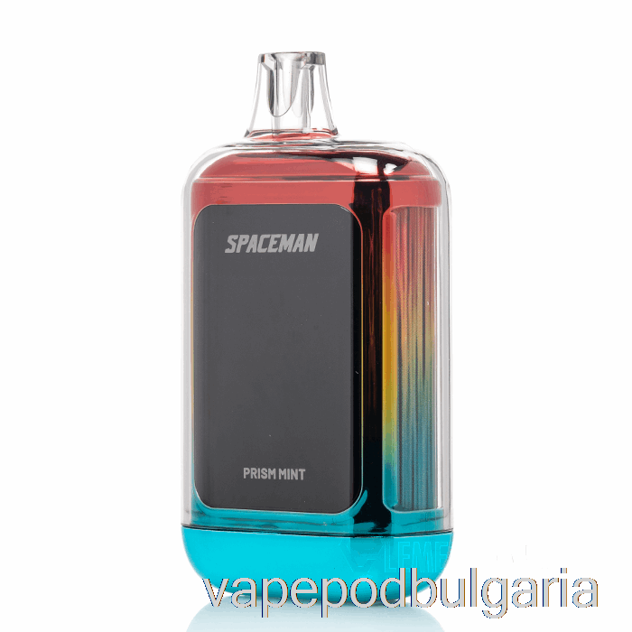 Vape 10000 Дръпки Spaceman Curve 18k Disposable Prism Mint